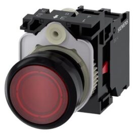 Pulsador 3SU1102-0AB20-1CA0 SIEMENS