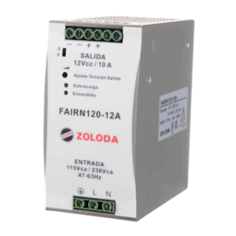 Fuente Monofásica FAIRN120-12A Zoloda