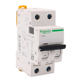 Interruptor Termomagnético A9F74201 Schneider Electric
