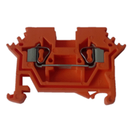 Bornera de paso BC2.5 NARANJA AEA