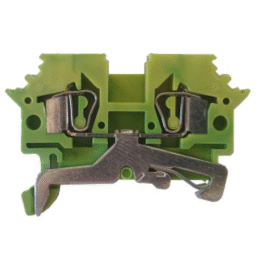 Bornera de paso BC10 verde/amarillo AEA